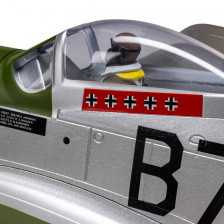 E-flite Aeromodello P-51D Mustang 1000mm BNF Basic con AS3X+ e SAFE Select (art. EFL02650)
