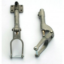 Euroretracts Carrello Anteriore Fisso Telescopico con Supporto 120mm (art. CAR/15081/000)