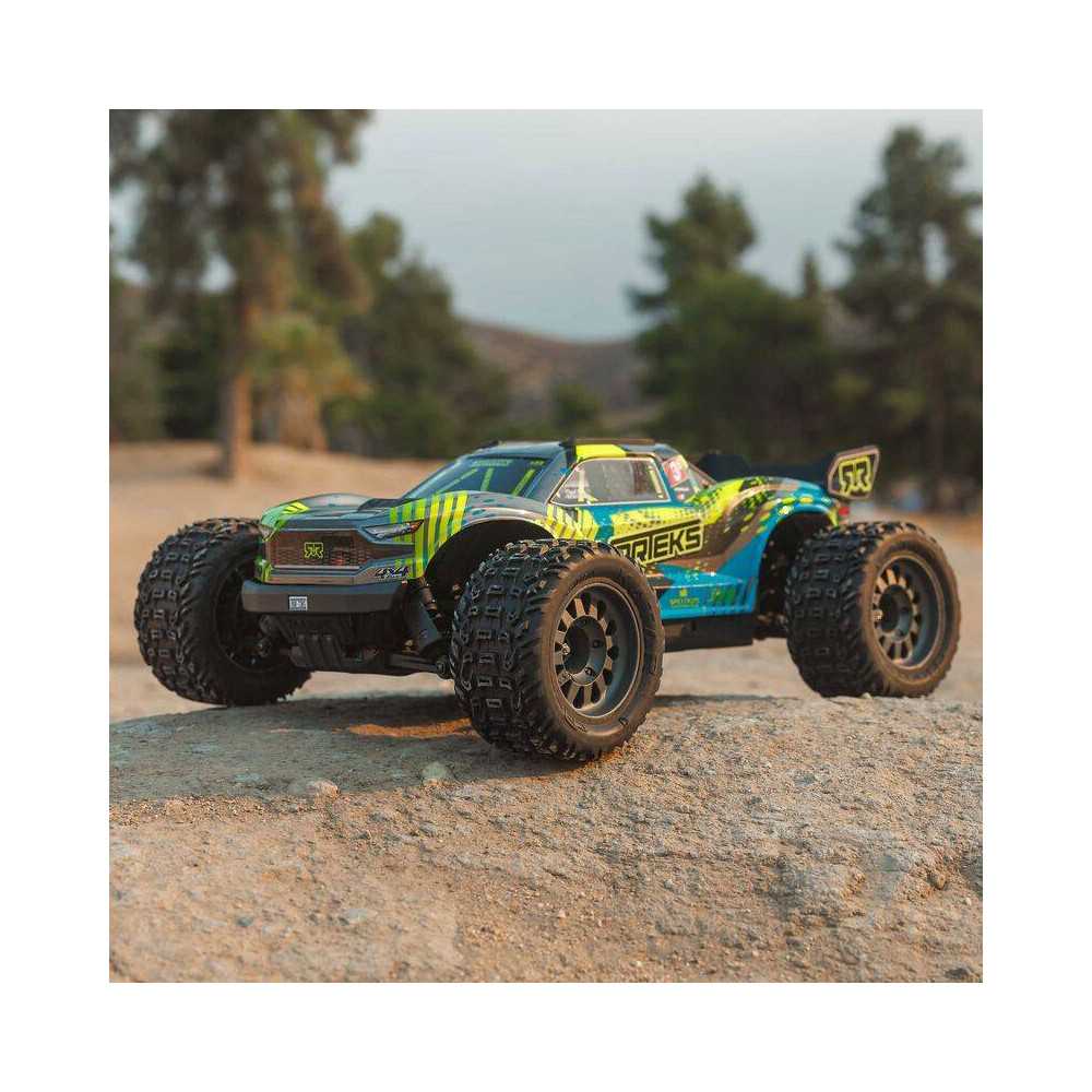 Arrma Automodello Vorteks 223S DSC 4WD Brushless Monster Truck Scala 1/10 RTR Verde Gialla (art. ARA4305V4T2)