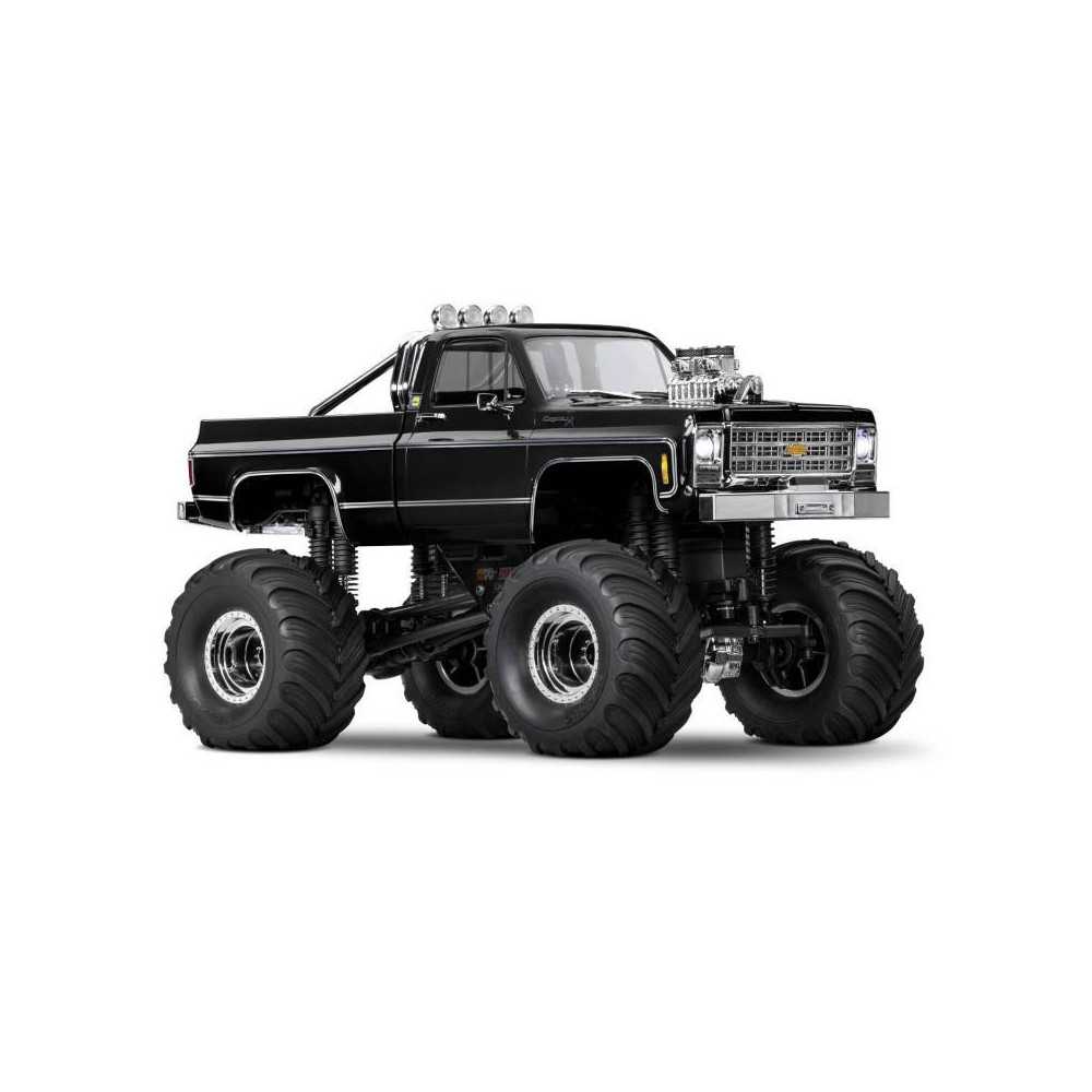 Traxxas Automodello TRX-4M Chevrolet Cheyenne K10 High Trail scala 1/18 versione RTR colore Nero (art. TXX98064-1-BLK)