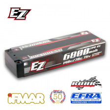 EZpower Batteria Li-po 2S 7,6V 6800mAh LCG 140/70C HV GRAPHENE - 5mm (art. EZP6800/2)