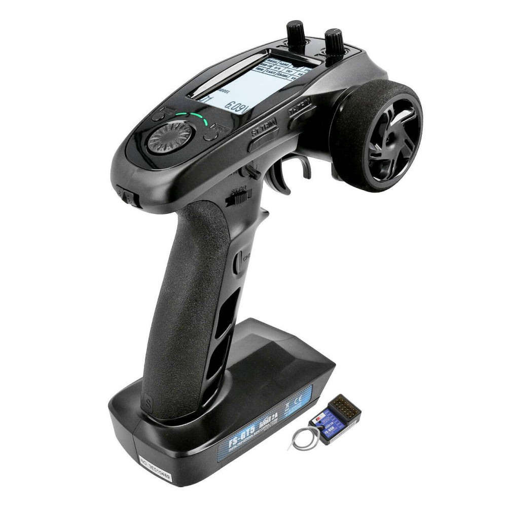 FlySky Radiocomando FS-GT5 6 Canali con Ricevente FS-BS6 2,4GHz (art. FS054)