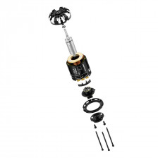 Hobbywing Motore Xerun V10 Brushless G4R 3150kV Lipo 2-3S 17.5T Sensored per 1/10 (art. HW30401748)