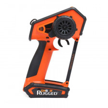 Spektrum Radiocomando DX6 Rugged DSMR 6 Canali fornito Senza Ricevitore colore Orange (art. SPMR6215O)