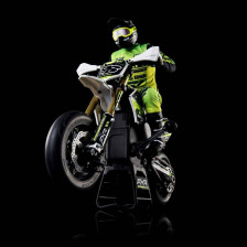 Team Losi Moto Radiocomandata Promoto SM FXR Supermoto Scala 1/4 RTR con Batteria e Caricabatterie Bianco (art. LOS-2310)