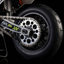 Team Losi Moto Radiocomandata Promoto SM FXR Supermoto Scala 1/4 RTR con Batteria e Caricabatterie Bianco (art. LOS-2310)