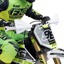 Team Losi Moto Radiocomandata Promoto SM FXR Supermoto Scala 1/4 RTR con Batteria e Caricabatterie Bianco (art. LOS-2310)