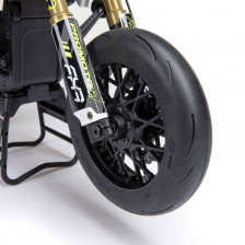 Team Losi Moto Radiocomandata Promoto SM FXR Supermoto Scala 1/4 RTR con Batteria e Caricabatterie Bianco (art. LOS-2310)