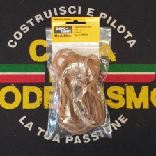Aero-naut Elastici in Gomma naturale 85x5x1mm Confezione da 20 pezzi (art. 787618)
