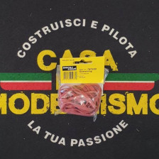 Aero-naut Elastici in Gomma 50x5x1mm Confezione da 20 pezzi (art. 787550)