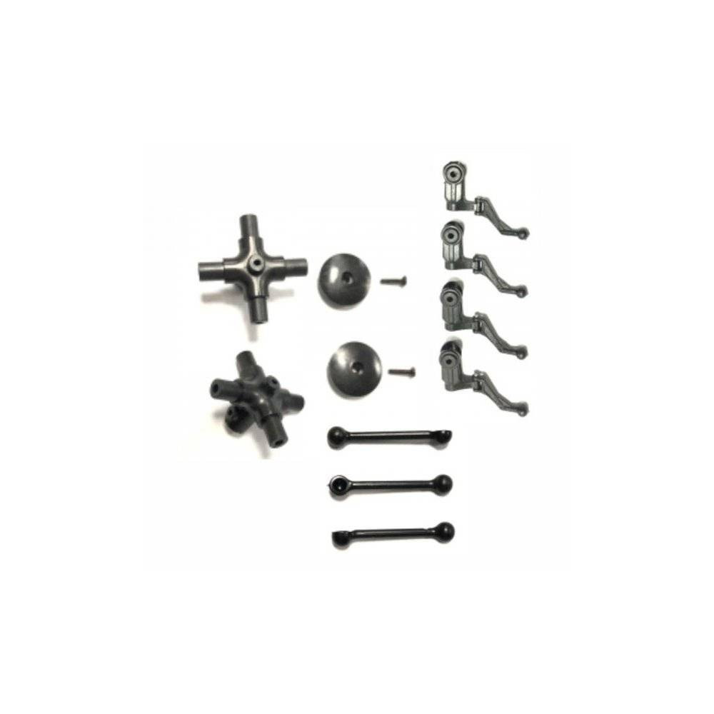 Pichler Set Testa Rotore Principale di Ricambio per Elicottero ADAC BO105 (A) (art. 15295)