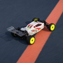 Team Losi Micro-B 2S 2WD Race Buggy RTR Scala 1/24 Batteria e caricabatteria inclusi Bianco (art. LOS00007T1)