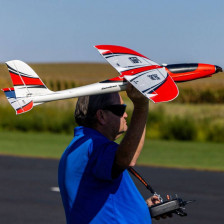 E-flite Motoveleggiatore ElectroStreak 1.1m BNF Basic con AS3X+ e SAFE Select (art. EFL13350)