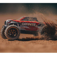 Arrma Monster Truck Granite Grom 4X4 Brushed Scala 1/18 RTR con batteria e caricabatterie Rosso (art. ARA2102T2)