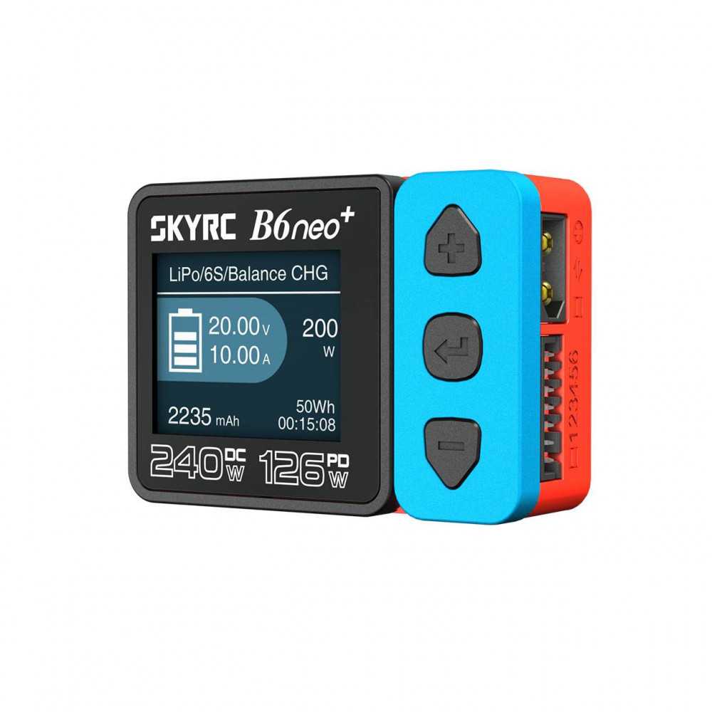 SkyRC Caricabatterie Smart B6neo+ per LiPo 1-6S 10A 200W (art. SK100211-01)