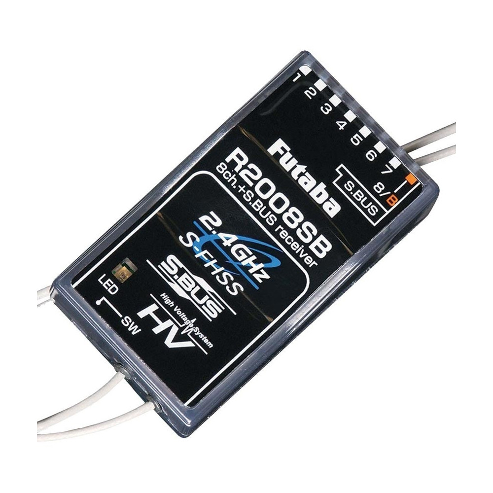 Ricevente Futaba 8ch 2.4GHz S-FHSS Aeromodelli