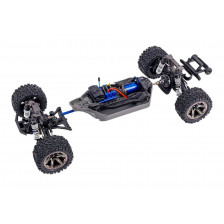 Traxxas Automodello Rustler VXL-3S Stadium Truck 4WD 1/10 Brushless Extreme HD TSM TQI Arancione (art. TXX67376-4-ORNG)