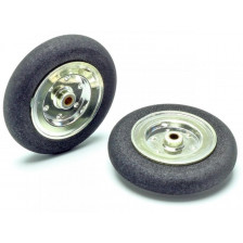 Ruote Leggere RC 45mm Cromate | Modellismo Dinamico