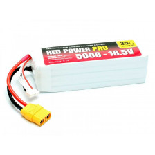 Batteria LiPo RED POWER PRO 5000 - 18,5V | Modellismo RC