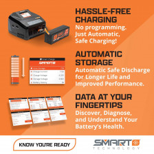 LiPo Smart G2 Trail Pro 7.4V 1000mAh 2S 50C IC2 | Casa del Modellismo