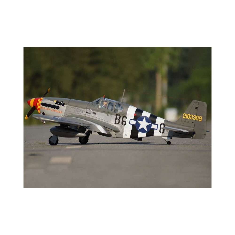 P-51 B Berlin 1480mm: Modellino Aereo Storico RC | Casa del Modellismo