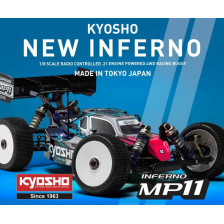 Kyosho Inferno MP11 1:8 Nitro Buggy Kit | K.33028B | Kyosho Italia