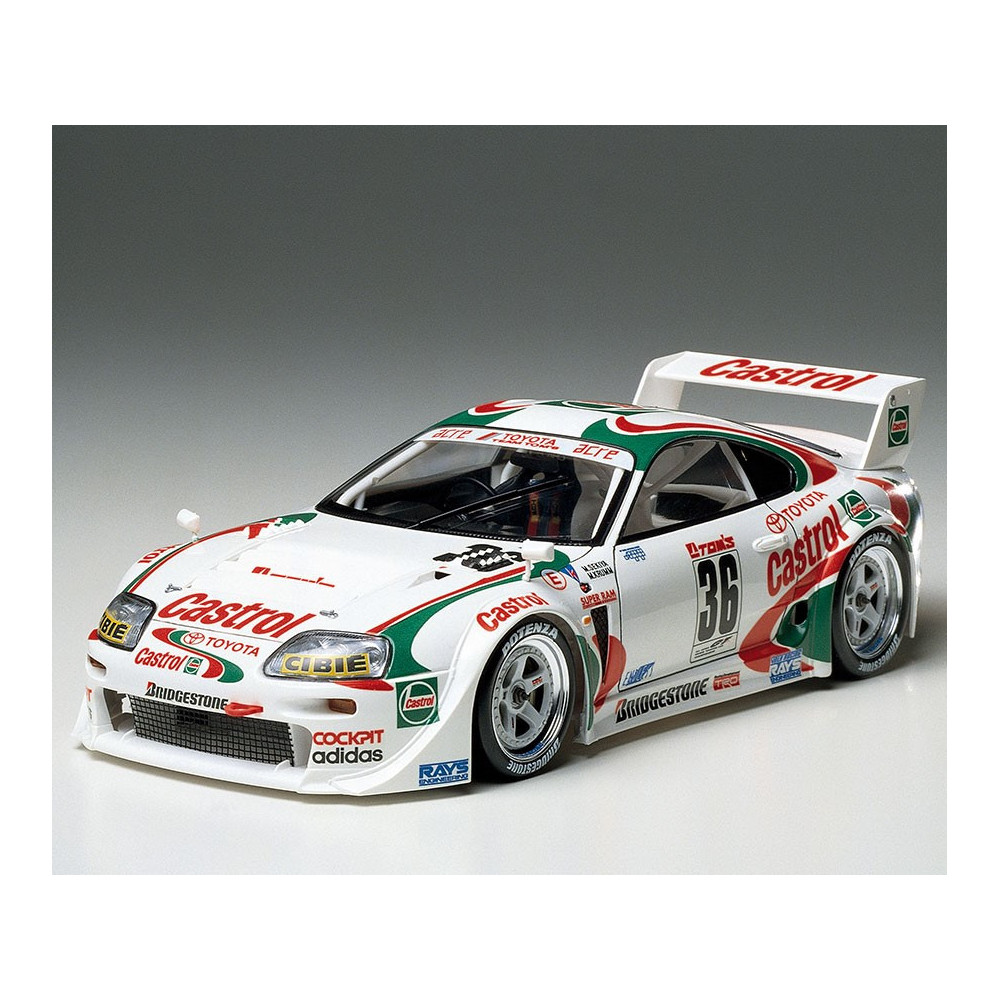 Tamiya Castrol Toyota Tom's Supra GT scala 1/24 Kit di montaggio (art. TA24163)