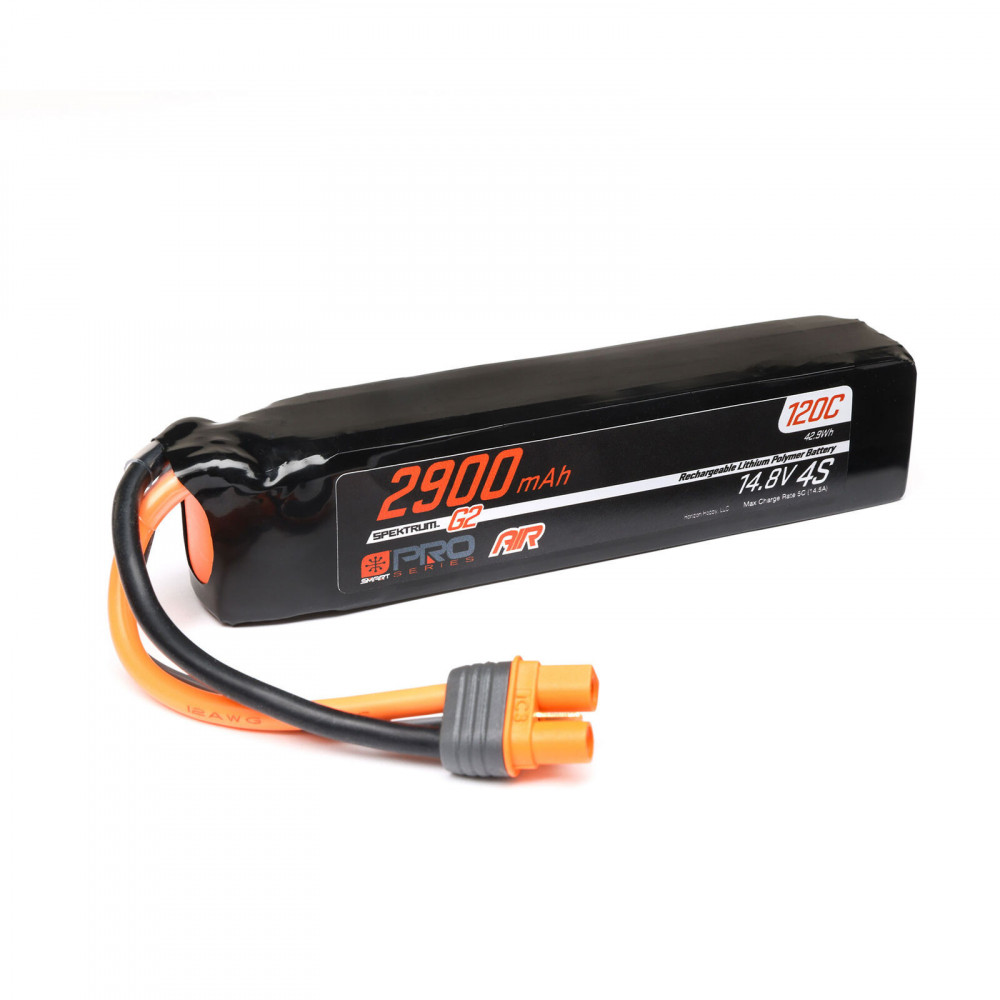 Spektrum Smart G2 Pro Air LiPo 4S 2900mAh 120C IC3 - Casa del Modellismo