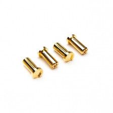 Connettori a Proiettile 5mm Dynamite | Per Alte Prestazioni RC