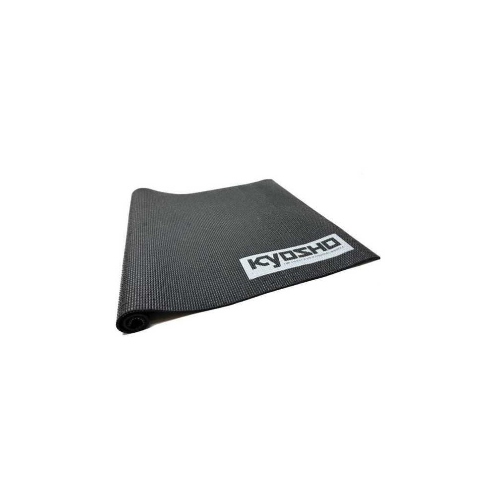 Kyosho Black Pit Mat 2024 XL (120x60cm) | Tappeto Banco Lavoro 88092XL