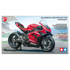 Tamiya Ducati Superleggera V4 1/12 con Kit Racing (TA14143)