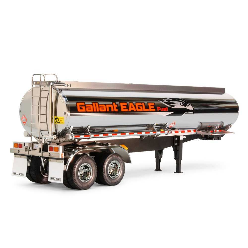 Tamiya Rimorchio Cisterna Truck 1/14 Acciaio Alluminio (56333)