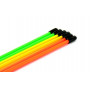 Jet's Tubi antenna Giallo Fluorescente 10 pezzi (art. TA)