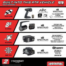 ARRMA LIMITLESS 8S Brushless 1/7 RTR – Oltre 190 Km/h (ARA7816T1) ARRMA LIMITLESS 8S Brushless 1/7 RTR – Oltre 190 Km/h (ARA7816T1)
