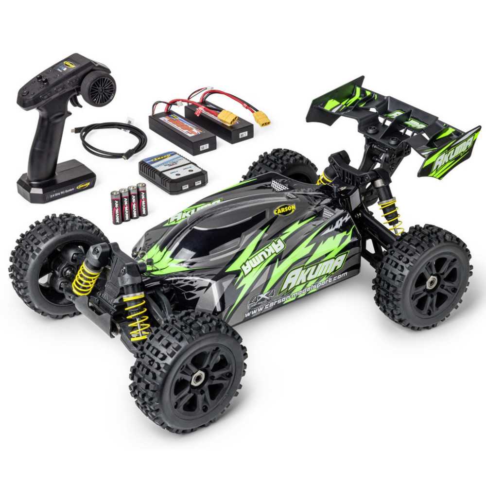 Carson Akuma Buggy 1/8 RTR Brushless 4S - 70 Km/h (500409082) Carson Akuma Buggy 1/8 RTR Brushless 4S - 70 Km/h (500409082)