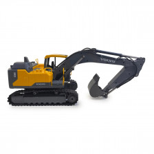 Escavatore Volvo EC160E Metal 1:16 con Pinza e Martello (406300)
