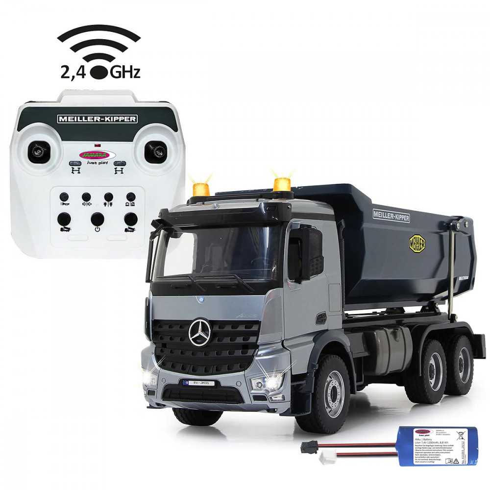 Mercedes Arocs Ribaltabile RC 1:20 Metal Meiller 4WD (406301)