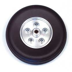 Coppia ruote in gomma cerchio Alluminio 70mm (RUO/34400/000)