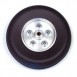 Euroretracts Coppia ruote in gomma cerchio Alluminio 70mm (art. RUO/34400/000)