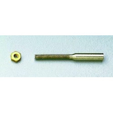 Multiplex Asta cava filettata da saldare M2 10 Pezzi (art. MP702001)