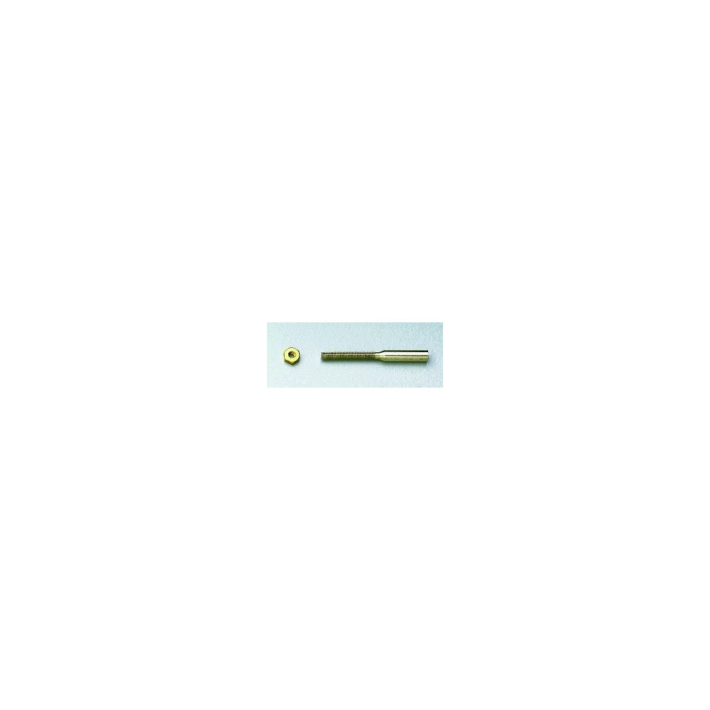 Multiplex Asta cava filettata da saldare M2 10 Pezzi (art. MP702001)