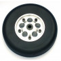 Coppia ruote in gomma cerchio Alluminio 100mm (art. RUO/34423/000)
