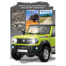 Auto RC 1/16 4WD con Effetti Speciali - Bluetooth, Luci e Fumo