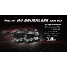 Servo Power HD B8RS Brushless Low Profile - 0.075s, 55g (HD-B8-RS)