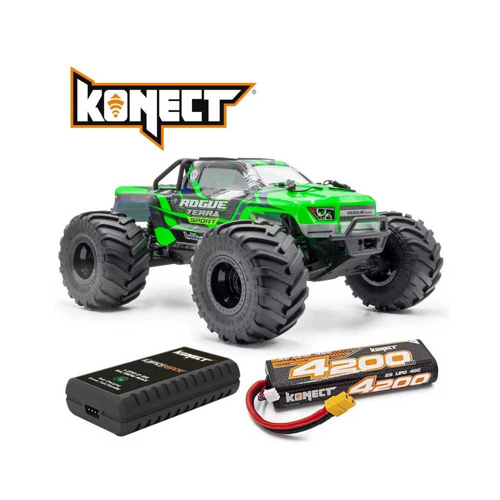 Hobbytech Monster Truck Rogue Terra Sport Brushless vendita modellismo Hobbytech Monster Truck Rogue Terra Sport Brushless vendita modellismo