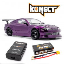 Hobbytech OVER-D10 Drift 1/10 RWD Brushless RTR PACK (1.OVER.D10-RTR1-PK)