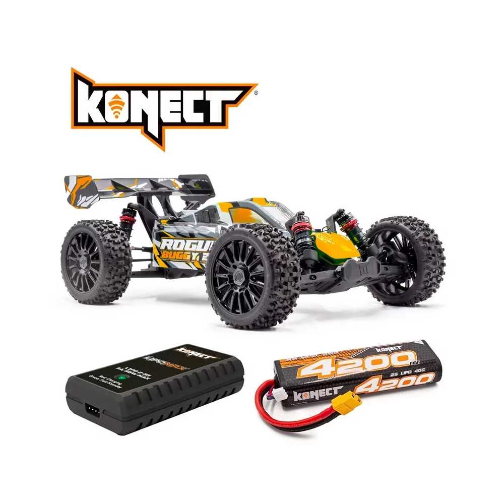 Buggy Hobbytech Rogue 2.0 1/8 Brushless RTR PACK (1.ROGB.V2-02-PACK)