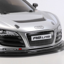 Tamiya Audi R8 LMS 2008 Silver TT-02 1/10 RC Kit - 47517