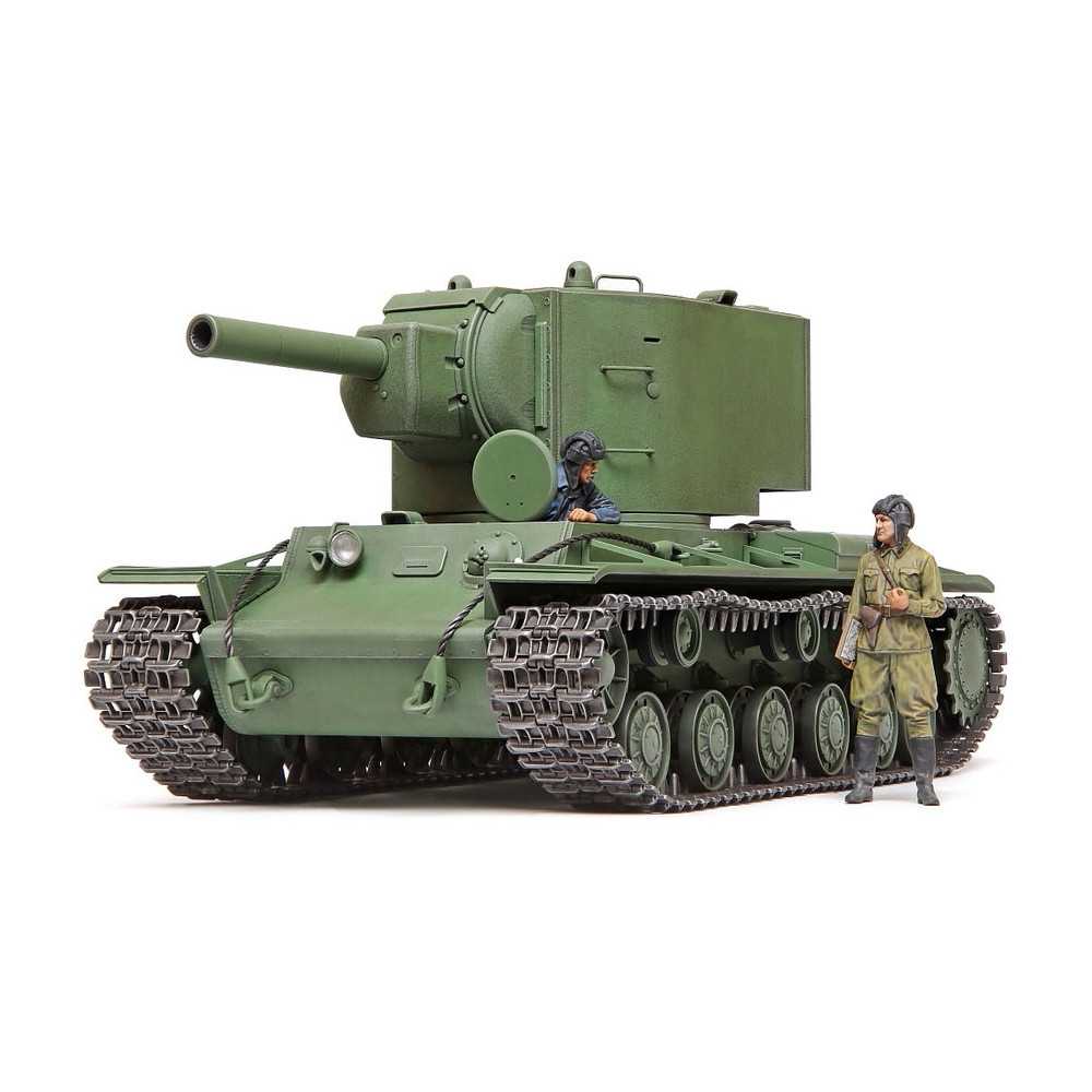 Tamiya KV-2 Russian Heavy Tank 1/35 Kit Montaggio - 35375