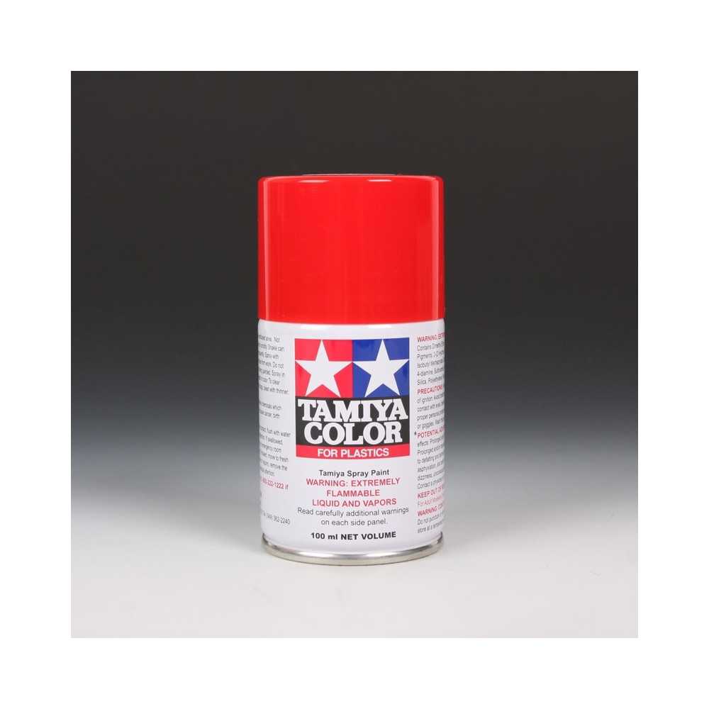 Tamiya Spray Pure Red TS86 100ml per plastica vendita online modellismo